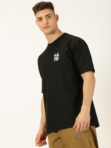 Image of Thomas Scott Men's | Graphic | Half Sleeve | Oversized Fit | 100% Cotton | Crew Collar | Casual Tshirt