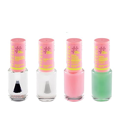 Esmalte Vizzela Prepara! Kit Com 4 Coleção Completa