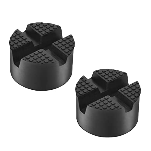 DEDC 2Pcs Universal Wagenheber Gummi-Pad für Wagenheber/Seitenwagenheber
