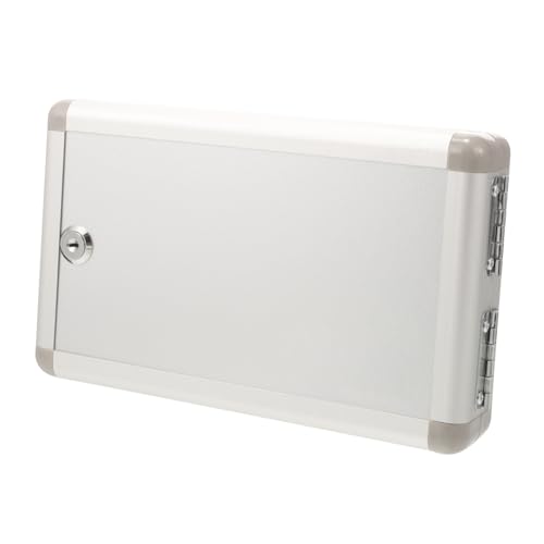 CANIGHT Armadietto Portachiavi Da Parete in Metallo Serratura Organizer Per Chiavi Cassetta Di Sicurezza Per Chiavi Armadietto Portachiavi Serratura