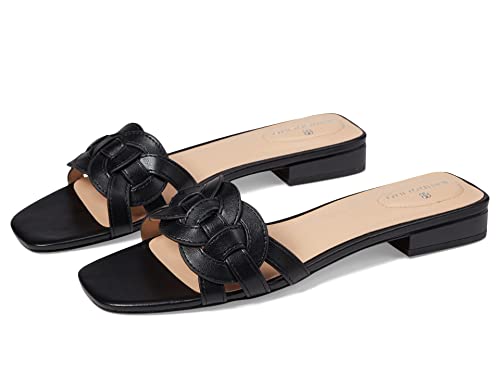 Bandolino Women's Manto Flat Sandal, Silver 040, 8.5