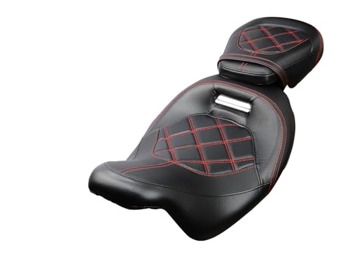 Asiento doble Touring con respaldo lumbar para conductor y pasajero Street Glide