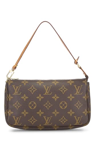 Louis Vuitton, Pre-Loved Monogram Canvas Pochette Accessoires, Brown