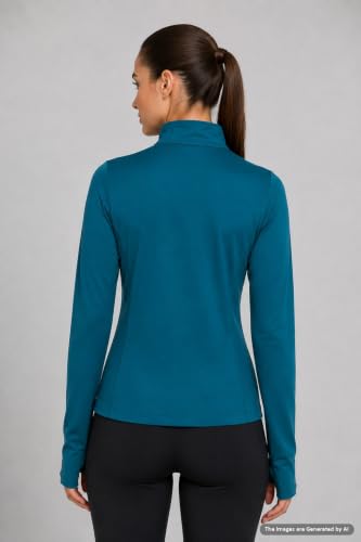 Image of PUMP'D Women's Jacket | Slim Fit | Thumb Hole Open Sleeve | With zipper | Perfect for workout