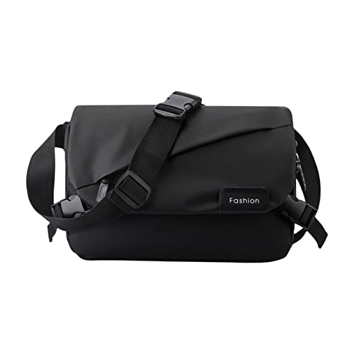 Image of Fashion My Day Crossbody Bag Fashion Adjustable Strap Men Shoulder Bag for Walking Black | Backpacks| Bags and Briefcases