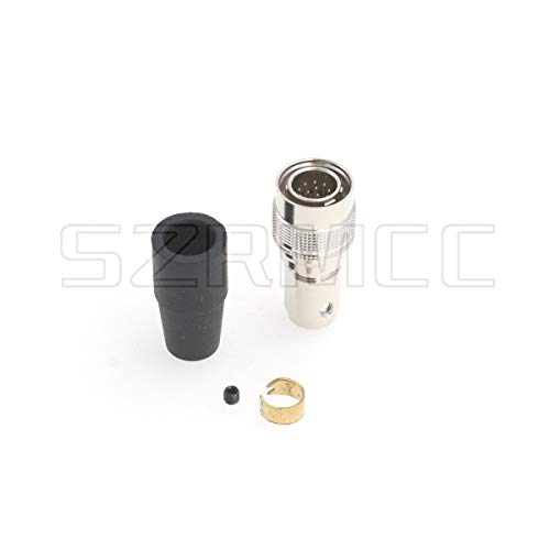 Conector circular macho y hembra Hirose 12 pines SZRMCC miniatura 2