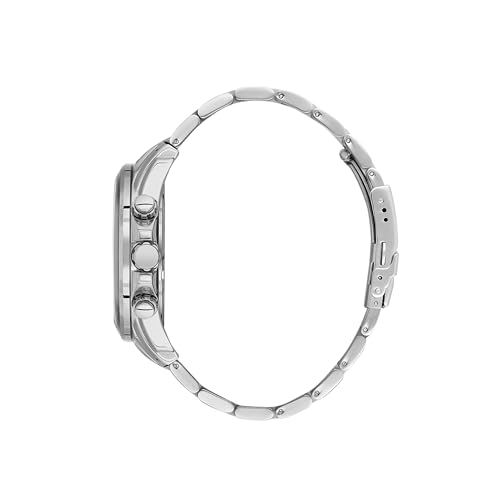 Bigotti Men Black Dial Stainless Steel Watch - BG.1.10544-5 - Image 5