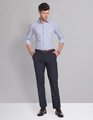 Image of Arvind AD Men Regular Fit Formal Shirt