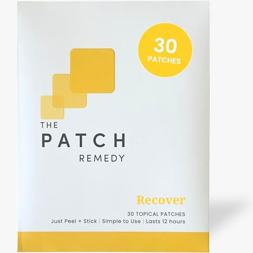 Image of The Patch Remedy Recover Patch | Glutathione, Milk Thistle, NAC, Ginger, Ginseng & Prickly Pear | 30 Patches