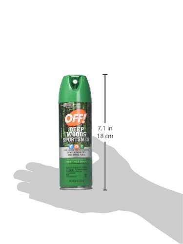 image for OFF! Deep Woods Sportsmen Insect Repellent Aerosol, Bug Spray Containi