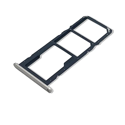 Eonpam Original DUAL SIM Card Slot Tray Holder Replacement for (Huawei P Smart 2021) Incl SIM Pin (Golden) - Image 2