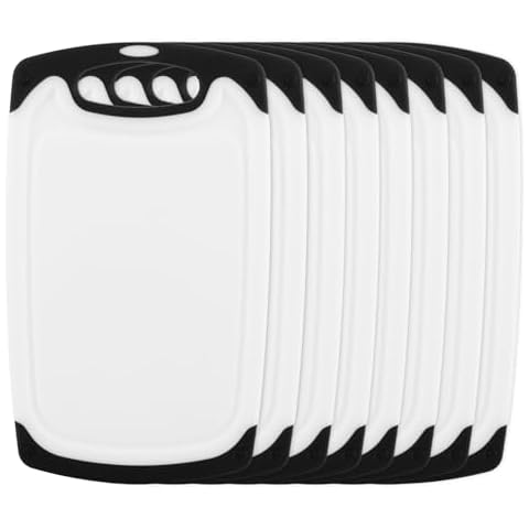 LDXDRU Set of 8 Non-Slip Breakfast Boards Cover