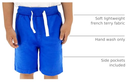Image of Bumeex Boys 2pk Cotton French Terry Casual Shorts