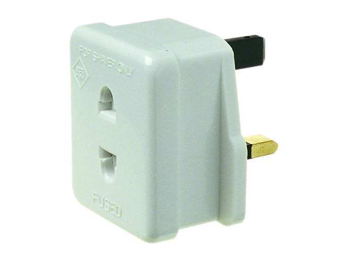 Dencon Adapter z wtyczką UK do golarki, szczoteczka do zębów 1 A do BS1363/3