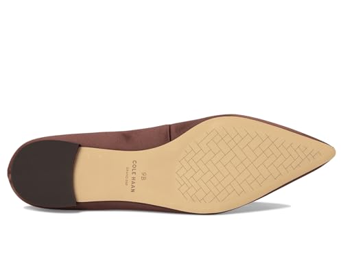 Cole Haan Women's Florette Skimmers, Dark Chocolate Satin, 7-B US by Cole Haan - Image 3