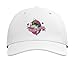 Disney Zootopia 2 Classy -N- Bassy Logo Judy Hopps Costume Adjustable Printed Baseball Hat, White