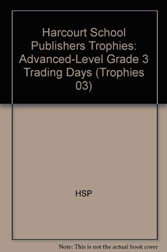 Harcourt School Publishers Trophies: Advanced-L... 0153272554 Book Cover