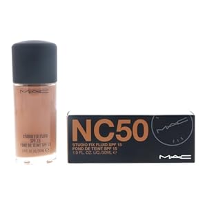 MAC ‘Studio Fix’ Fluid Foundation SPF 15#NC50