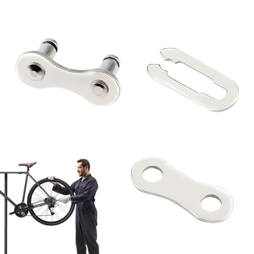 Maillon De Chaîne De Vélo Réutilisable Maillon Manquant De Vélo Connecteur De Maillon De Chaîne Maillons De Réparation Rapides Maillon Principal De Chaîne Manquant Fiable