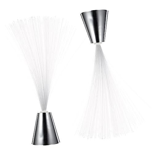 Veemoon 2pcs Battery Operated Fiber Optic Lights Led Changing Motion Night Lights for Living Room Decor