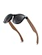 Polarisierte Sonnenbrille aus Holz von GREENTREEN für Damen und Herren