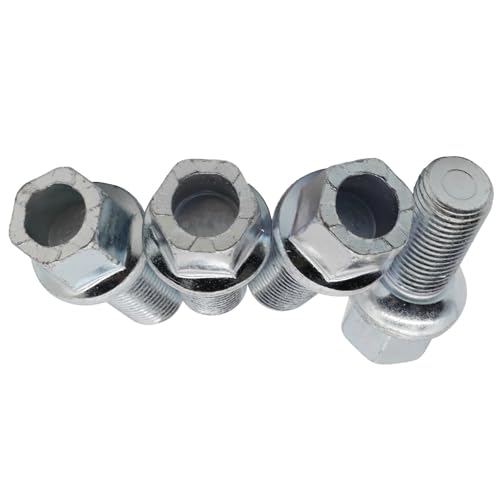 Pernos rueda coche OEM WHT002437 tornillos para VW Caddy 2004-2015 y Fox 4 unidades