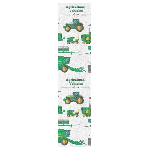 Vftphvr PVC�X�P�[�g�{�[�h�O���b�v�e�[�v�A�m���X���b�v�����O�{�[�h�X�N�[�^�[�S���O���b�v�e�[�v�A�T���h�y�[�p�[���ȃV�[�g�S���X�e�b�J�[9�C���` x 33�C���`�v�����g �O���[���_�Ǝԗ��g���b�N�z���C�g�p�^�[��