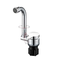 Vouwkraan, Koud Water Natte Bar Wastafel Kraan 360 Graden Rotatie RV Caravan Boot Camper Kraan Aanrecht Kraan voor Thuis Boot Jacht Camping RV Caravan