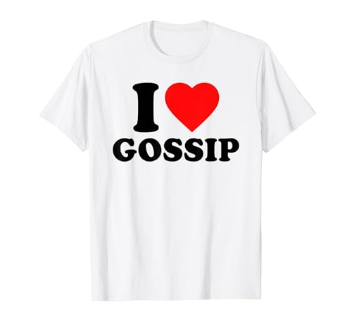 I Love Gossip �E I Heart Gossip Y2k Aesthetic Iconic Slogan T�V���c
