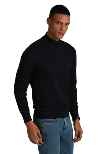 Image of HIGH Star Men's Cotton High Neck Sweater