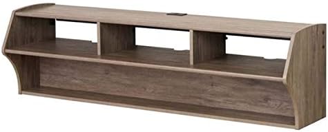 Prepac Altus Plus AV Console, Drifted Gray