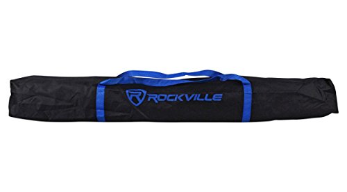 Rockville RVSS4A Zipperd Heavy Duty Carry Bag with Handles For Speaker St