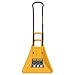 True Temper 1625300 SnoBoss 26 in. Poly Snow Shovel/Pusher/Scraper with Ergonomic Aluminum Handle, 20-Inch, Yellow