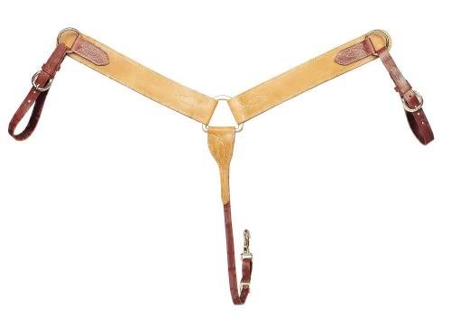Tory Harness Leather Roper Breast Collar