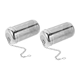 SOLUSTRE 2 Stück Gewürzball Großer Teesieb Gewürzfilter für Tee und Suppen Teeblätter Sieb...