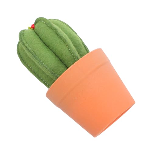 Veemoon Cactus Pin Cushion for Quilting and Sewing Faux Cactus Needle Holder Plastic Flowerpot Artificial Succulent Plants for DIY Craft Lovers