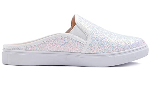 Image of FEVERSOLE Women's Sport Mules Slip On Loafers Fashion Backless Sneakers