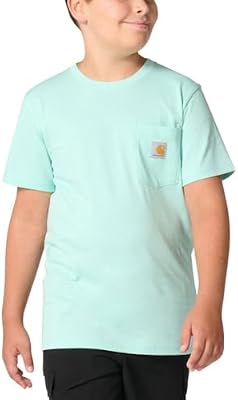 Carhartt Youth Pocket T-Shirt in Yucca