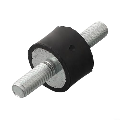 Isolatore di vibrazioni in gomma per un efficiente assorbimento degli urti per applicazioni M3 M5 M6, compatibile con varie apparecchiature (M5 x 12 mm (15 mm x 10 mm))