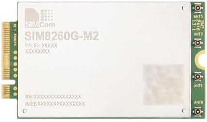 TUOPUONE SIM8260G-M2 SIMCom Original 5G Sub-6G Module Based On Qualcomm Snapdragon X62, Adopts 3GPP 5G Release 16 Technology