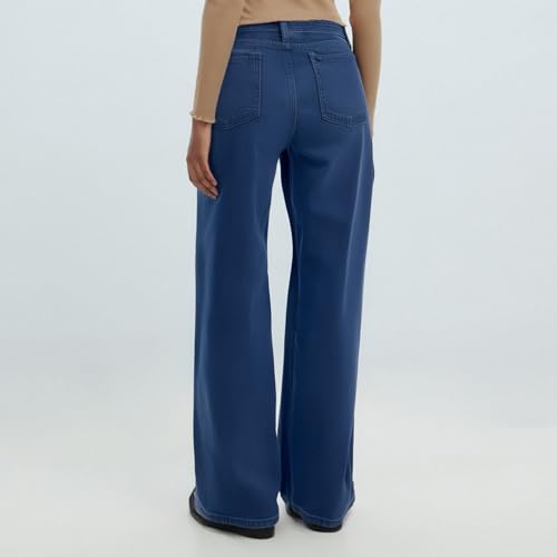 Wide Leg Jeans Woman Baggy High Waisted Mom 90s Boyfriend Denim Jeans Vintage Y2k Denim Pants Casual Cowgirl Pants4