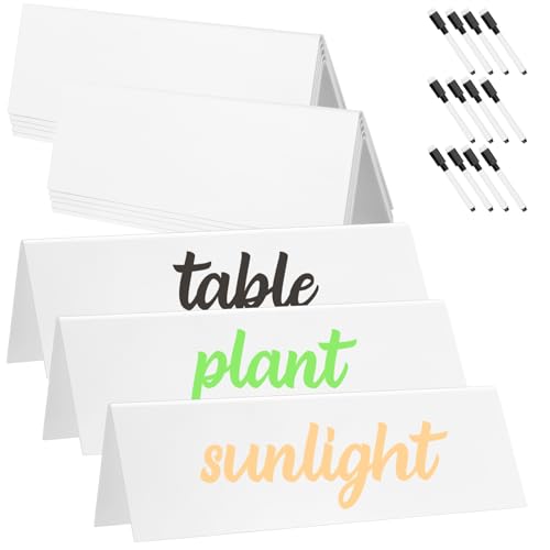 �z���C�g�}�[�J�[�t���z���C�g�{�[�h�l�[���e���g�J�[�h12�� 8.66 x 2.6 x 1.9�C���` �z���C�g �ė��p�\ �l�[���v���[�g ���C�v �N���[�� �f�X�N�^�O �T�C�� ����/�e�[�u��/�I�t�B�X/��c/��c/�������p