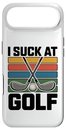 I Suck At Golf Joke ʔSt s Ȓj St X}zP[X iPhone Air p