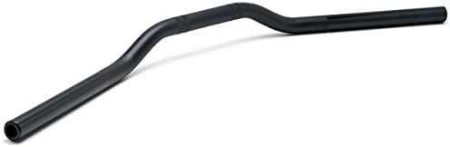 Krator Motorcycle Handlebar 7/8" Black Euro Style Bobber Cruiser Cafe Racer Bike