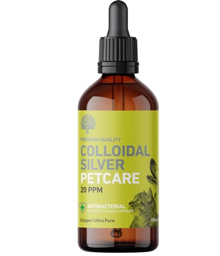 Nature’s Greatest Secret Colloidal Silver Petcare 20ppm Dropper 100ml | Crystal-Clear | Small Particle | Natural & Vegan | Precision Dispensing