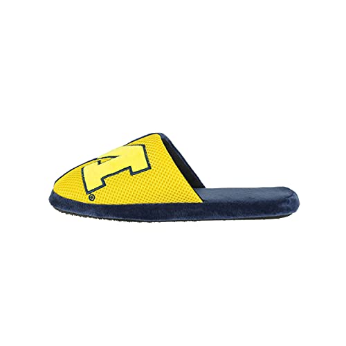 Image of FOCO Oklahoma Sooners NCAA Mens Team Logo Staycation Slippers