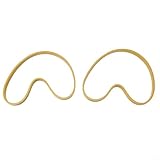 Design sécurisé : le périmètre pré-étiré de chaque anneau en caoutchouc mesure environ 52 cm légèrement plus petit que la circonférence de la roue pour assurer une adhérence étroite à la rainure extérieure, ce qui aide à éviter le glissement et maintient une coupe optimale pendant le fonctionnement