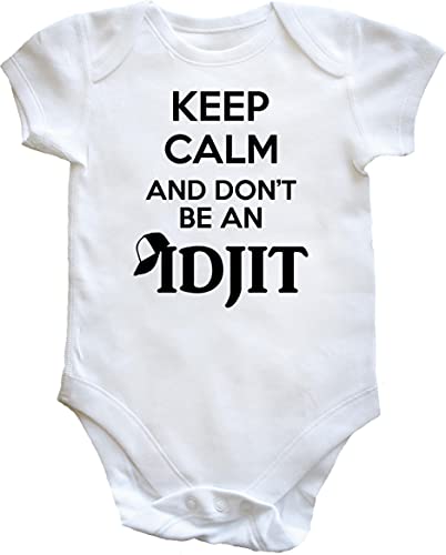 Hippowarehouse Crazy Godfather Baby Vest Bodysuit (Short Sleeve) For Boys And Girls - Back Off! Cute And Funny Design | Buy Now With Express International Delivery