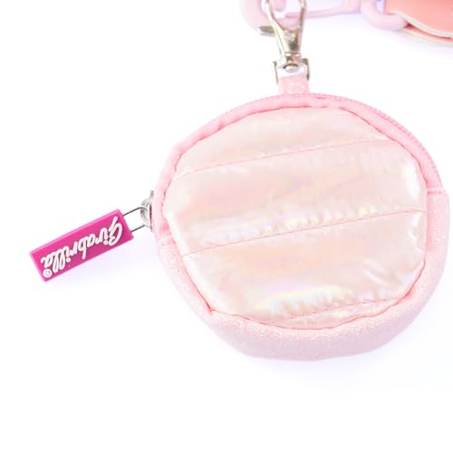 Girabrilla Nice Group Puffer Borsa Pochette, 1 Borsetta A Tracolla Rosa Con Porta Monete Per Bambine - 4