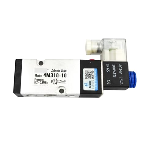 Distributeur pneumatique 4M310-10 G3/8 valve solénoïde 5/2 AC110V 10mm - 5